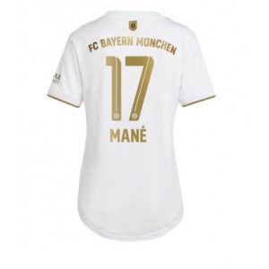 Dames Bayern Munich Sadio Mane #17 Uit tenue 2022-23 Korte Mouw