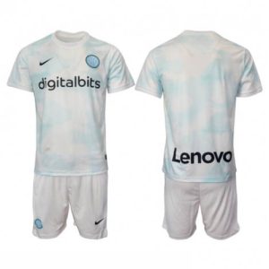 Kids Inter Milan Uit tenue 2022-23 Korte Mouw (+ Korte broeken)