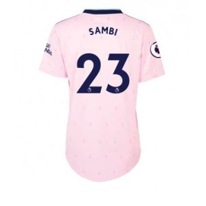 Dames Arsenal Albert Sambi Lokonga #23 Derde tenue 2022-23 Korte Mouw