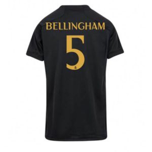 Dames Real Madrid Jude Bellingham #5 Derde tenue 2023-24 Korte Mouw