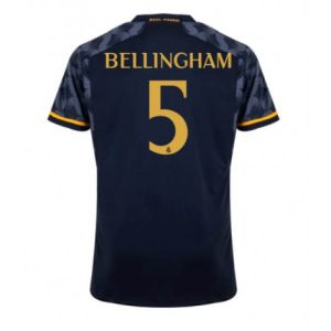 Real Madrid Jude Bellingham #5 Uit tenue Mensen 2023-24 Korte Mouw