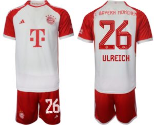 Bayern Munich Sven Ulreich #26 Thuis tenue Voetbalshirts 2023-24 Korte Mouw (+ Korte broeken)