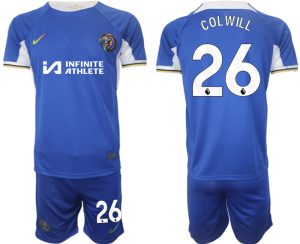 Chelsea Levi Colwill #26 Thuis tenue Voetbalshirts 2023-24 Korte Mouw (+ Korte broeken)