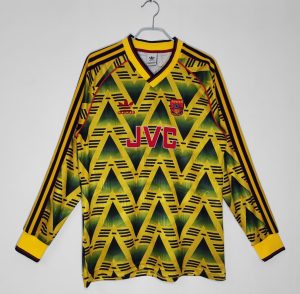 Arsenal 1991/93 Uit tenue Lange Mouwen Retro Voetbalshirts