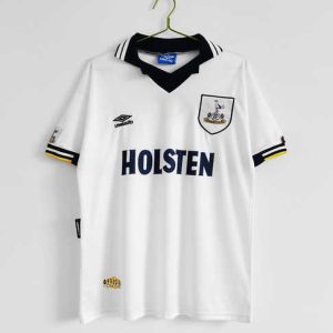 Tottenham Hotspur 1994/95 Thuis tenue Korte Mouw Retro Voetbalshirts