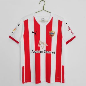 UD Almeria 2020/21 Thuis tenue Korte Mouw Retro Voetbalshirts