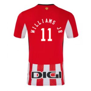 Athletic Bilbao Nico Williams #11 Thuis tenue 2024-25 Voetbalshirts Korte Mouw