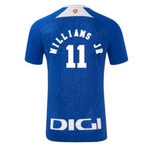 Athletic Bilbao Nico Williams #11 Uit tenue 2024-25 Voetbalshirts Korte Mouw