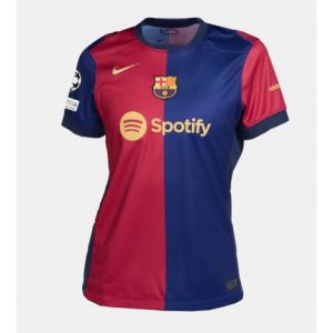 Barcelona Thuis tenue Dames 2024-25 Voetbalshirts Korte Mouw