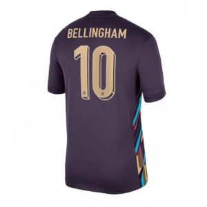 EK 2024 Dames Engeland Jude Bellingham #10 Uit tenue Korte Mouw