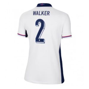 EK 2024 Dames Engeland Kyle Walker #2 Thuis tenue Korte Mouw