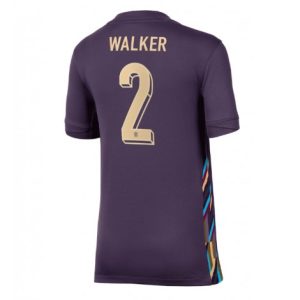 EK 2024 Dames Engeland Kyle Walker #2 Uit tenue Korte Mouw