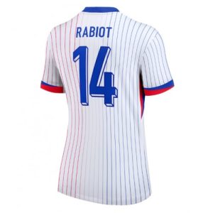 EK 2024 Dames Frankrijk Adrien Rabiot #14 Uit tenue Korte Mouw