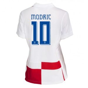 EK 2024 Dames Kroatië Luka Modric #10 Thuis tenue Korte Mouw