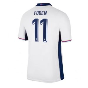 EK 2024 Engeland Phil Foden #11 Thuis tenue Korte Mouw