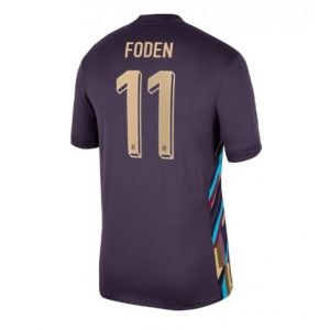 EK 2024 Engeland Phil Foden #11 Uit tenue Korte Mouw