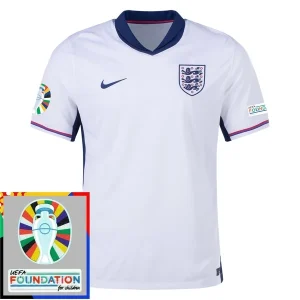 EK 2024 Engeland Thuis tenue Korte Mouw Patch