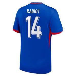 EK 2024 Frankrijk Adrien Rabiot #14 Thuis tenue Korte Mouw