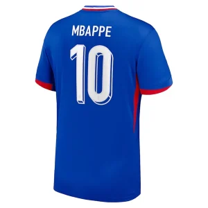 EK 2024 Frankrijk Kylian Mbappe #10 Thuis tenue Korte Mouw