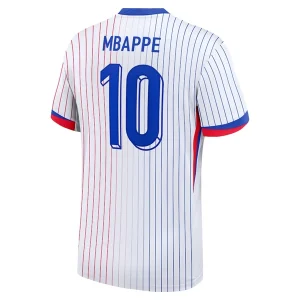 EK 2024 Frankrijk Kylian Mbappe #10 Uit tenue Korte Mouw