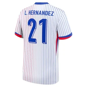 EK 2024 Frankrijk Lucas Hernandez #21 Uit tenue Korte Mouw