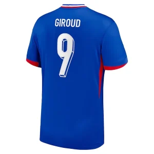 EK 2024 Frankrijk Olivier Giroud #9 Thuis tenue Korte Mouw