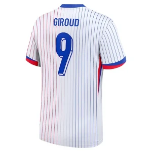 EK 2024 Frankrijk Olivier Giroud #9 Uit tenue Korte Mouw