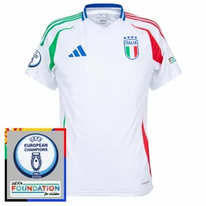 EK 2024 Italië Uit tenue Korte Mouw Patch-1