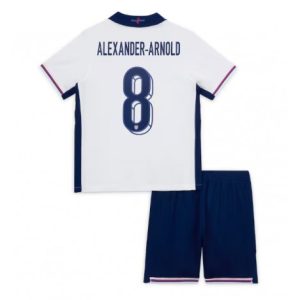 EK 2024 Kinder Engeland Alexander-Arnold #8 Thuis tenue Korte Mouw (+ Korte broeken)