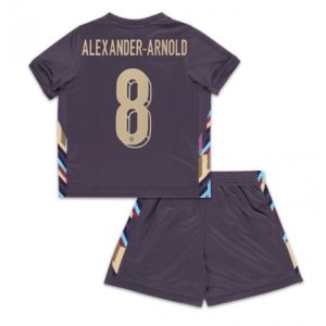 EK 2024 Kinder Engeland Alexander-Arnold #8 Uit tenue Korte Mouw (+ Korte broeken)