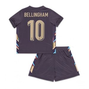 EK 2024 Kinder Engeland Jude Bellingham #10 Uit tenue Korte Mouw (+ Korte broeken)