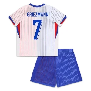 EK 2024 Kinder Frankrijk Antoine Griezmann #7 Uit tenue Korte Mouw (+ Korte broeken)