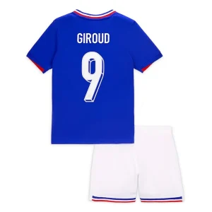 EK 2024 Kinder Frankrijk Olivier Giroud #9 Thuis tenue Korte Mouw (+ Korte broeken)