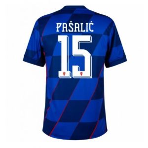 EK 2024 Kroatië Mario Pasalic #15 Uit tenue Korte Mouw