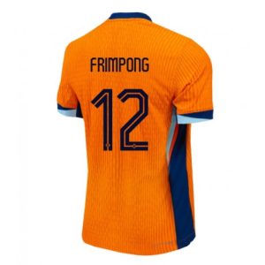 EK 2024 Nederland Jeremie Frimpong #12 Thuis tenue Korte Mouw