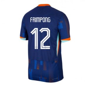 EK 2024 Nederland Jeremie Frimpong #12 Uit tenue Korte Mouw