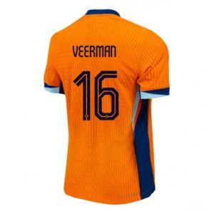 EK 2024 Nederland Joey Veerman #16 Thuis tenue Korte Mouw