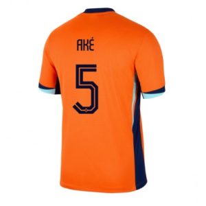 EK 2024 Nederland Nathan Ake #5 Thuis tenue Korte Mouw