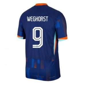 EK 2024 Nederland Wout Weghorst #9 Uit tenue Korte Mouw