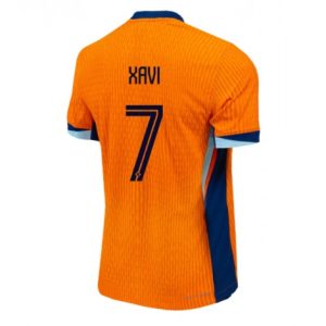 EK 2024 Nederland Xavi Simons #7 Thuis tenue Korte Mouw