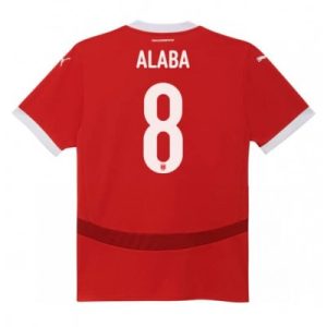 EK 2024 Oostenrijk David Alaba #8 Thuis tenue Korte Mouw