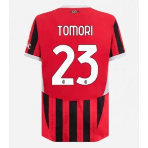 Koop het nieuwste AC Milan 2024/25 Fikayo Tomori #23 Thuis tenue Korte Mouw