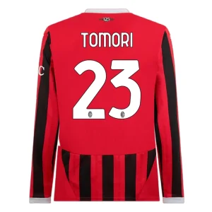 Koop het nieuwste AC Milan 2024/25 Fikayo Tomori #23 Thuis tenue Lange Mouw