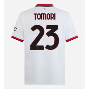 Koop het nieuwste AC Milan 2024/25 Fikayo Tomori #23 Uit tenue Korte Mouw