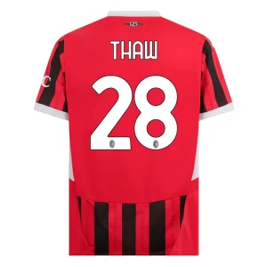 Koop het nieuwste AC Milan 2024/25 Malick Thiaw #28 Thuis tenue Korte Mouw