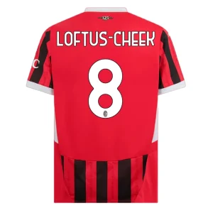 Koop het nieuwste AC Milan 2024/25 Ruben Loftus-Cheek #8 Thuis tenue Korte Mouw