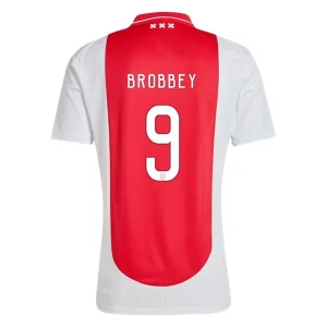 Koop het nieuwste Ajax 2024/25 Brian Brobbey #9 Thuis tenue Korte Mouw