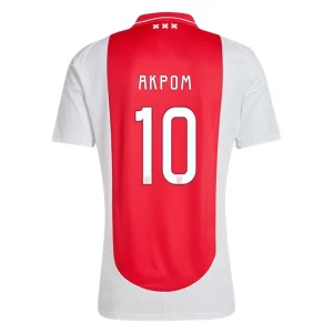 Koop het nieuwste Ajax 2024/25 Chuba Akpom #10 Thuis tenue Korte Mouw