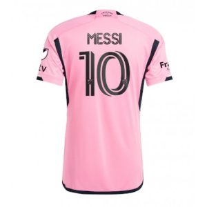 Koop het nieuwste Inter Miami 2024/25 Lionel Messi #10 Thuis tenue Korte Mouw