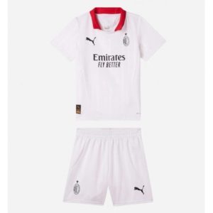 Koop het nieuwste Kinder AC Milan 2024/25 Uit tenue Korte Mouw (+ Korte broeken)